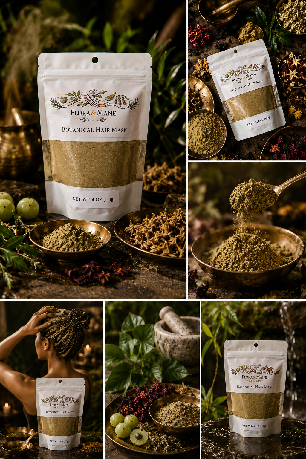 4 Oz Botanical Hair Mask Blend