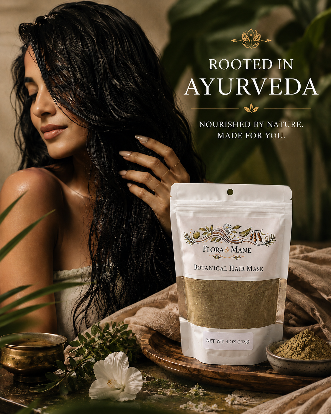 4 Oz Botanical Hair Mask Blend