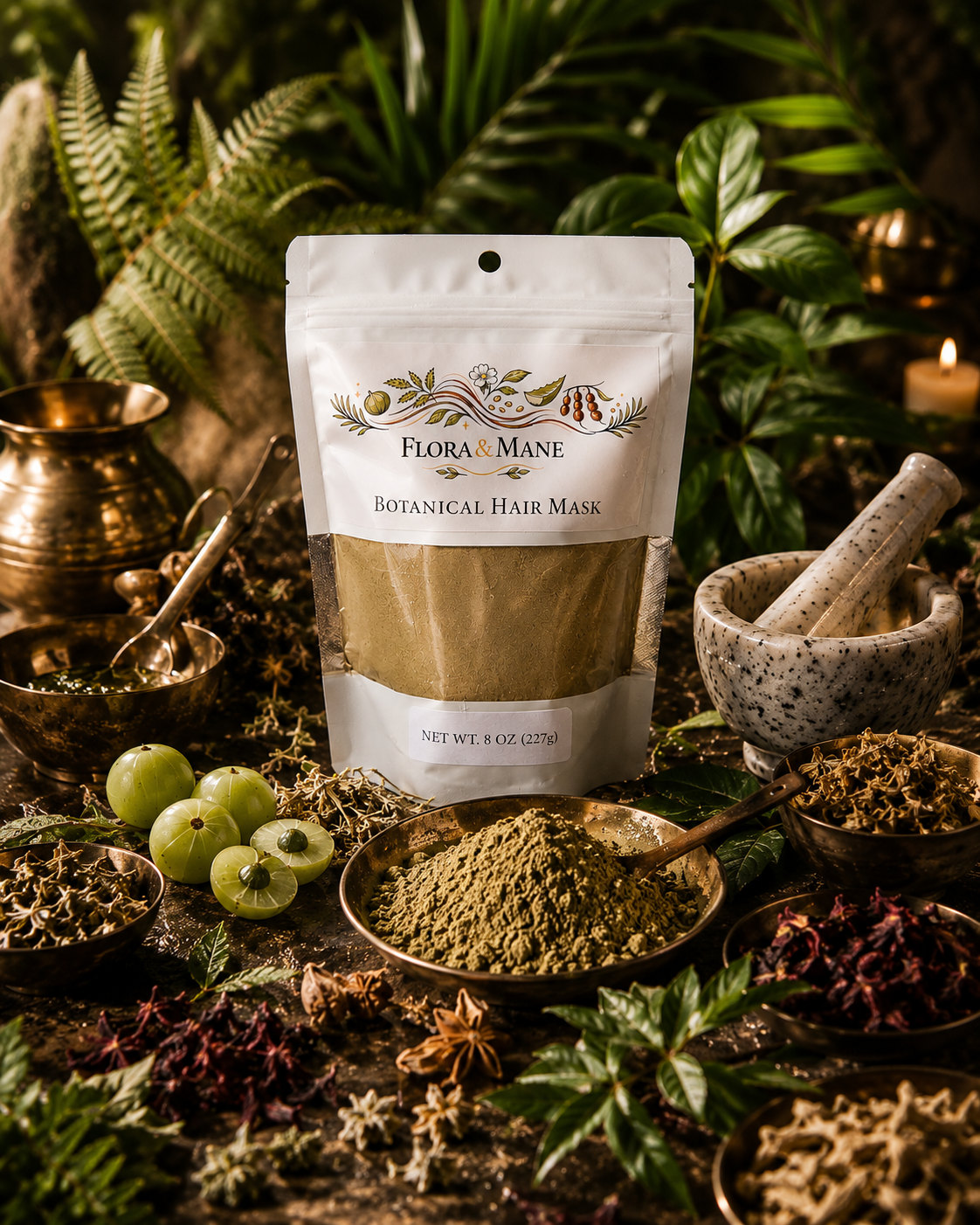 Botanical Hair Mask Blend